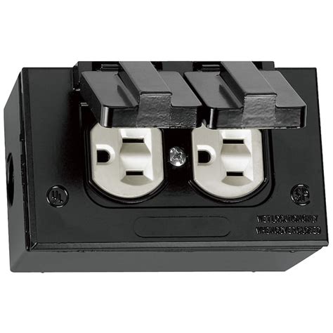 black electrical box cover|weatherproof electrical boxes and covers.